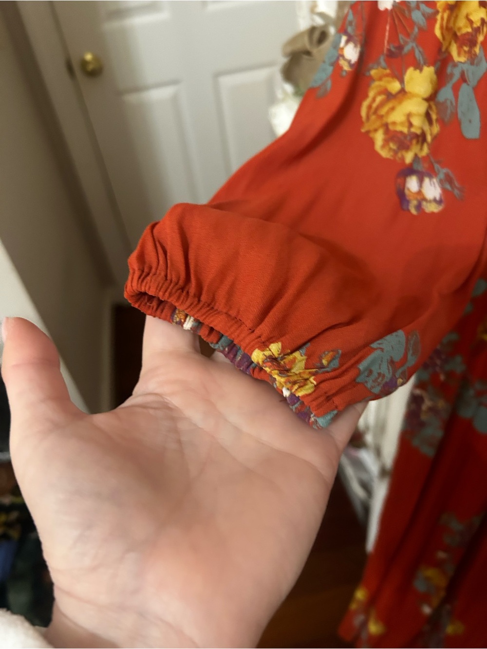 Free people Rosemary maxi dress large ECU - Picture 6 of 9